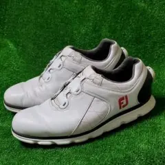 【FOOTJOY】フットジョイ スパイクレス♥️白色 25cm BoAダイヤル