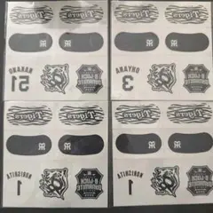 阪神タイガース　アイブラックシール