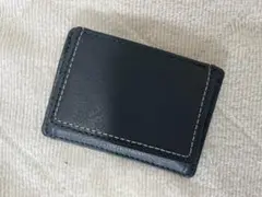 【ハンズオリジナル】小銭入れ コインケース ベビーカーフ ネイビー