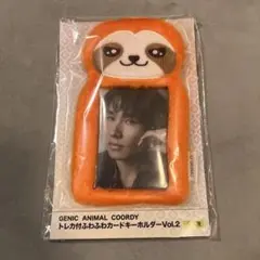 GENIC ANIMAL COORDY トレカ付きふわふわカードキーホルダー