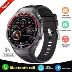 【美品】最新版 スマートウォッチ 1.52インチ Bluetooth
