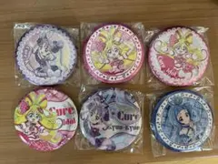 アイドルプリキュア　缶バッチ　　6個セット