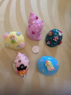 ヤドカリの貝殻　貝殻アート　大型　5個セット