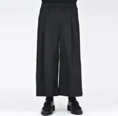 ラッドミュージシャン 17SS 2TUCK WIDE CROPPED PANTS