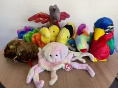 【美品】tyビーニーベイビーズ 動物　おまとめ８点