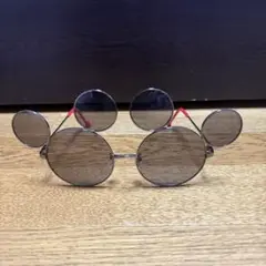 ディズニー ミッキー サングラス 先ツル ミッキー型