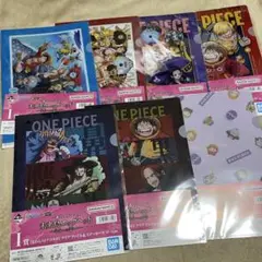 ワンピース 一番くじ クリアファイルセット☆