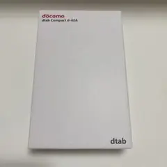 【未使用】dtab Compact d-42A docomo タブレット