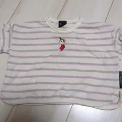 ムーミン　ミーー ストライプTシャツ