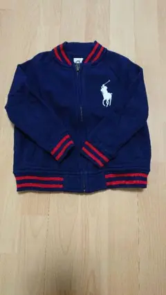 【美品】裏起毛 ラルフローレン ジップアップパーカー