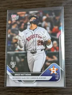 ブライス・マシューズ TOPPS NOW カード
