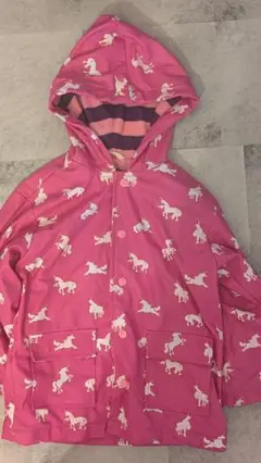 Hatley ユニコーン柄レインジャケット サイズ5（110）