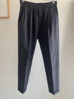 mando サマーポリエステル サルエルパンツ 3 チャコールグレー
