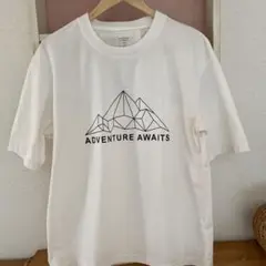 ☆彡GU オーバーサイズTシャツ カラー白