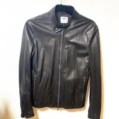 【美品】EMMETI(エンメティ) ライダースジャケット