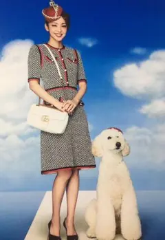 ☆安室奈美恵着☆ GUCCI ツイード ウェブ ドレス 未使用