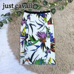 極美品 Just Cavalli ジャストカヴァリ タイトスカート イタリア製