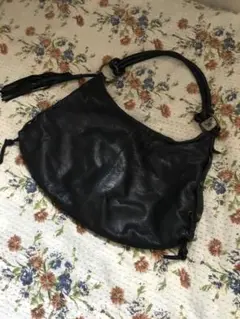 Deuxieme Classe 黒革バッグ
