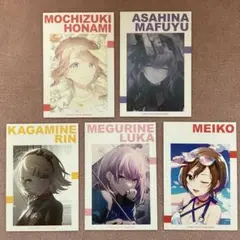 プロセカ　アニメイト特典　望月穂波　朝日奈まふゆ　鏡音リン　巡音ルカ　MEIKO