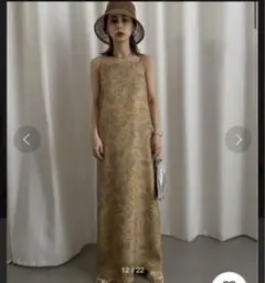 美品 MILA LINEN LIKE CAMISOLE DRESS