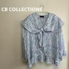 CB COLLECTIONS ボウタイマルチカラートップス
