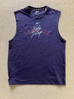 Les mills Reebok ボディパンプ ノースリーブシャツ