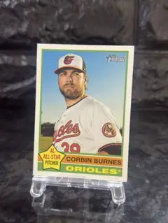 コービン・バーンズ　RC AUTO メジャーリーグ　サイン　カード topps auto Corbin Burnes コービンバーンズ RC サイン - メルカリ