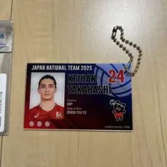 高橋慶帆選手　アクリルカードキーホルダー