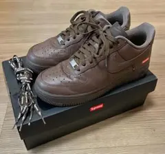 Supreme×Nike AirForce1 Baroque Brown25.5