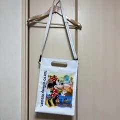 東京ディズニーリゾート お買い物袋ショッパー柄 トートバッグ 2way