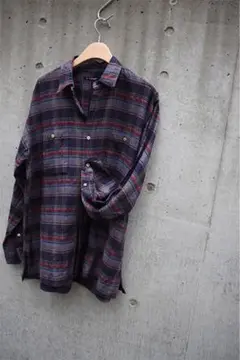【極美品】MAATEE&SONS WORK SHIRTS MIX MADRAS