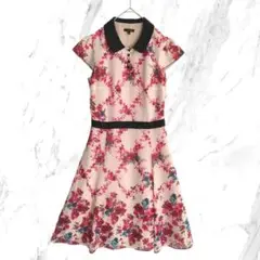 TOCCA トッカ レディースワンピース 花柄総柄 フレア 0