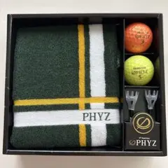 PHYZ ゴルフボール　ハンカチ　ウィングティー　マーカー　セット
