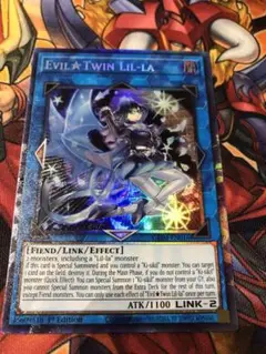 GEIM版 遊戯王 英語 EVill★TWIN リィラコレクターズレア 1st