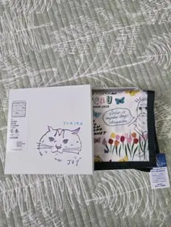 スカーフ小　石田ゆり子 ShogoSekine 富岡シルク モネ展　睡蓮のとき① 石田ゆり子 さんプロデュースのコラボグッズ紹介✨ 10月から開幕