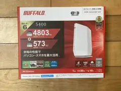 BUFFALO WSR-5400AX6P-WH Wi-Fi 6 新品テスト整備品