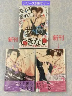「溢れて零れて、我慢できない」「溢れて零れて、我慢できないオーバーフロー」上下