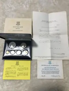 イギリス領ヴァージン諸島　 プルーフセット イギリス領ヴァージン諸島】プルーフセット 6枚組 1975［C