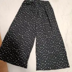 coca ドット　水玉　プリーツパンツ　120 キッズ　コカ　ワイドパンツ
