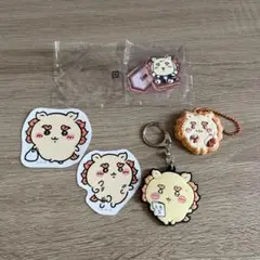 ちいかわ シーサーキーホルダー・ステッカーセット