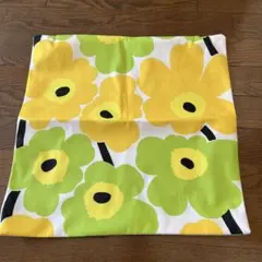 花柄　クッションカバー　45x45cm