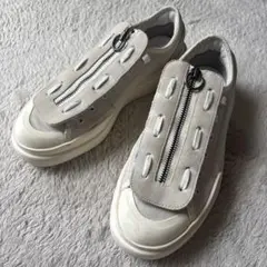 Y-3 ローカットスニーカー ジッパー付き