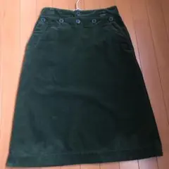ホームスパン コーデュロイスカート
