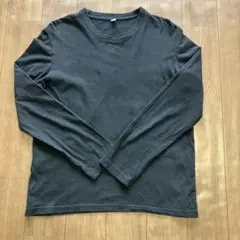 黒　長袖カットソー Lサイズ