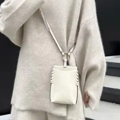 CAPRICIEUX LE'MAGE ステッチスマホショルダー