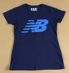 ニューバランス　Tシャツ ネイビー　XS