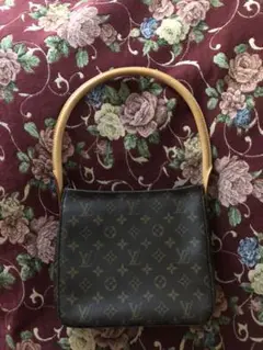 (極美品)ルイヴィトン ルーピングMMモノグラムショルダーバッグ