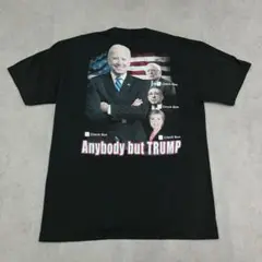 バイデン　民主党　ヒラリー　トップス　半袖　Tシャツ　古着　ブラック　黒　XL