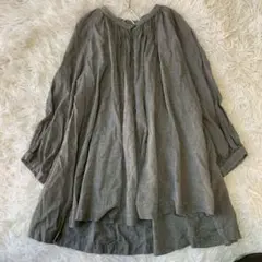URBAN RESEARCH DOORS チュニック　グレー　フリーサイズ