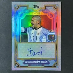 Veron ベロン Topps Team Set /250 Auto サイン